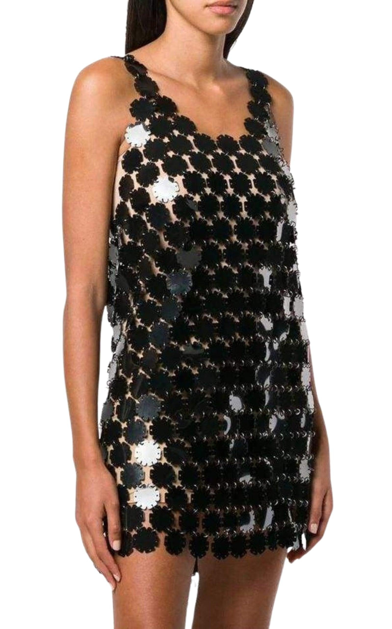 Chain-link Mini Dress - 3