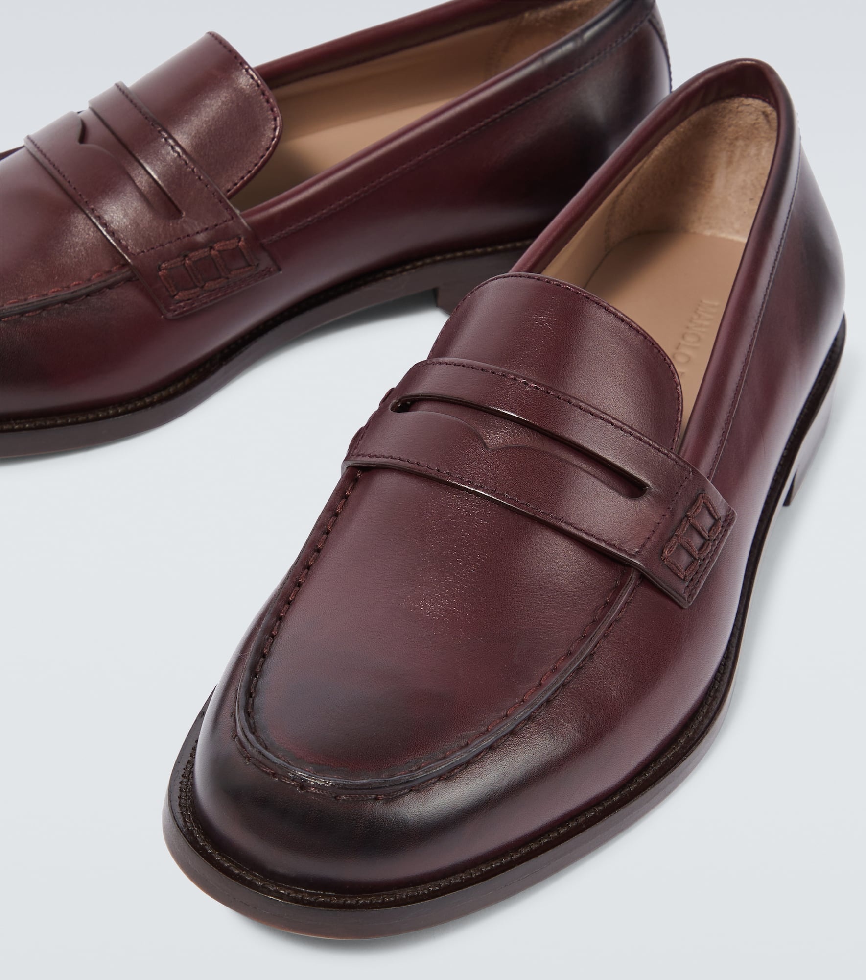 Perry leather penny loafers - 3