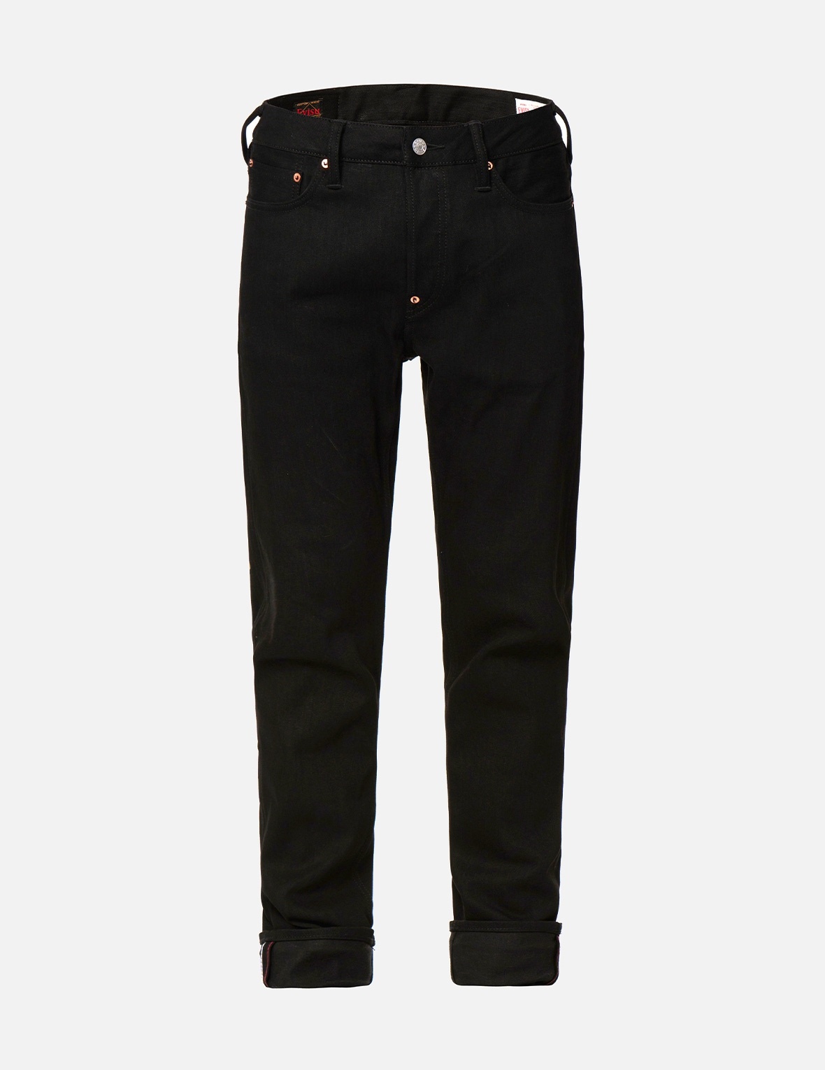 FISHERMAN GOD OF FORTUNE AND KOI-PATTERN DAICOCK CARROT-FIT JEANS #2017 - 1