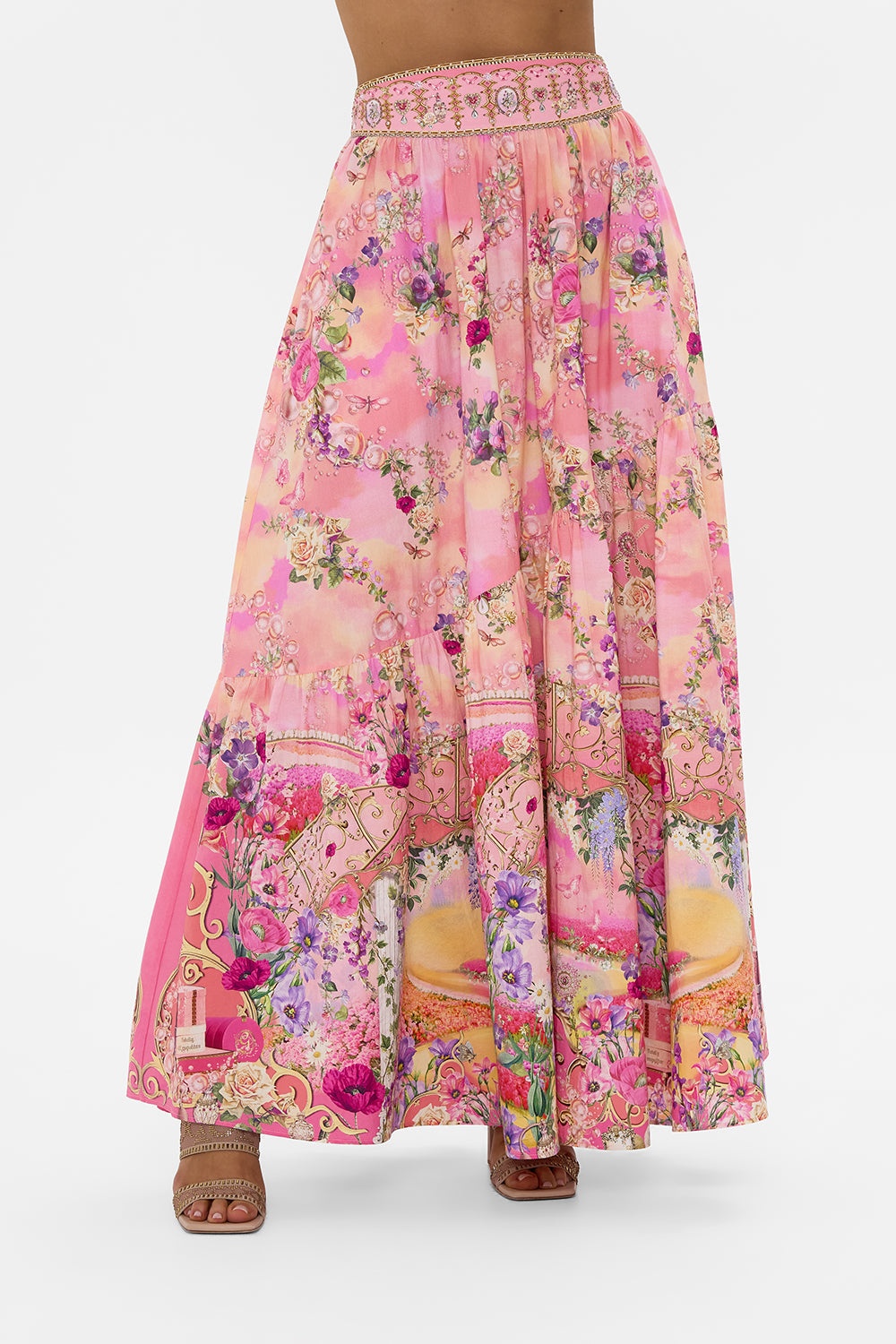 SKIRT WITH SHAPED SEAM - 5