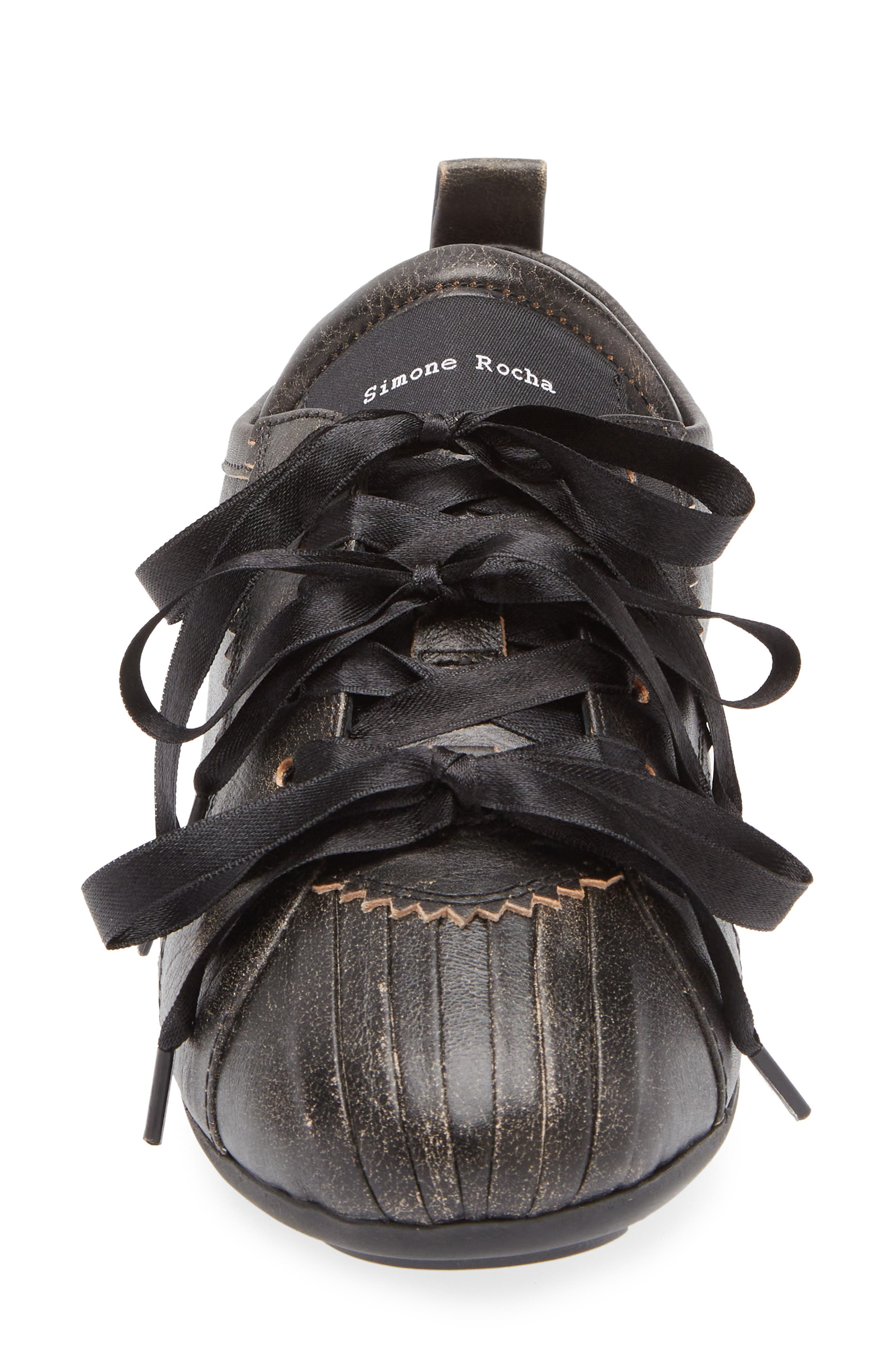 Simone Rocha Ballerina Grip Sneaker in Dark Brown at Nordstrom - 4