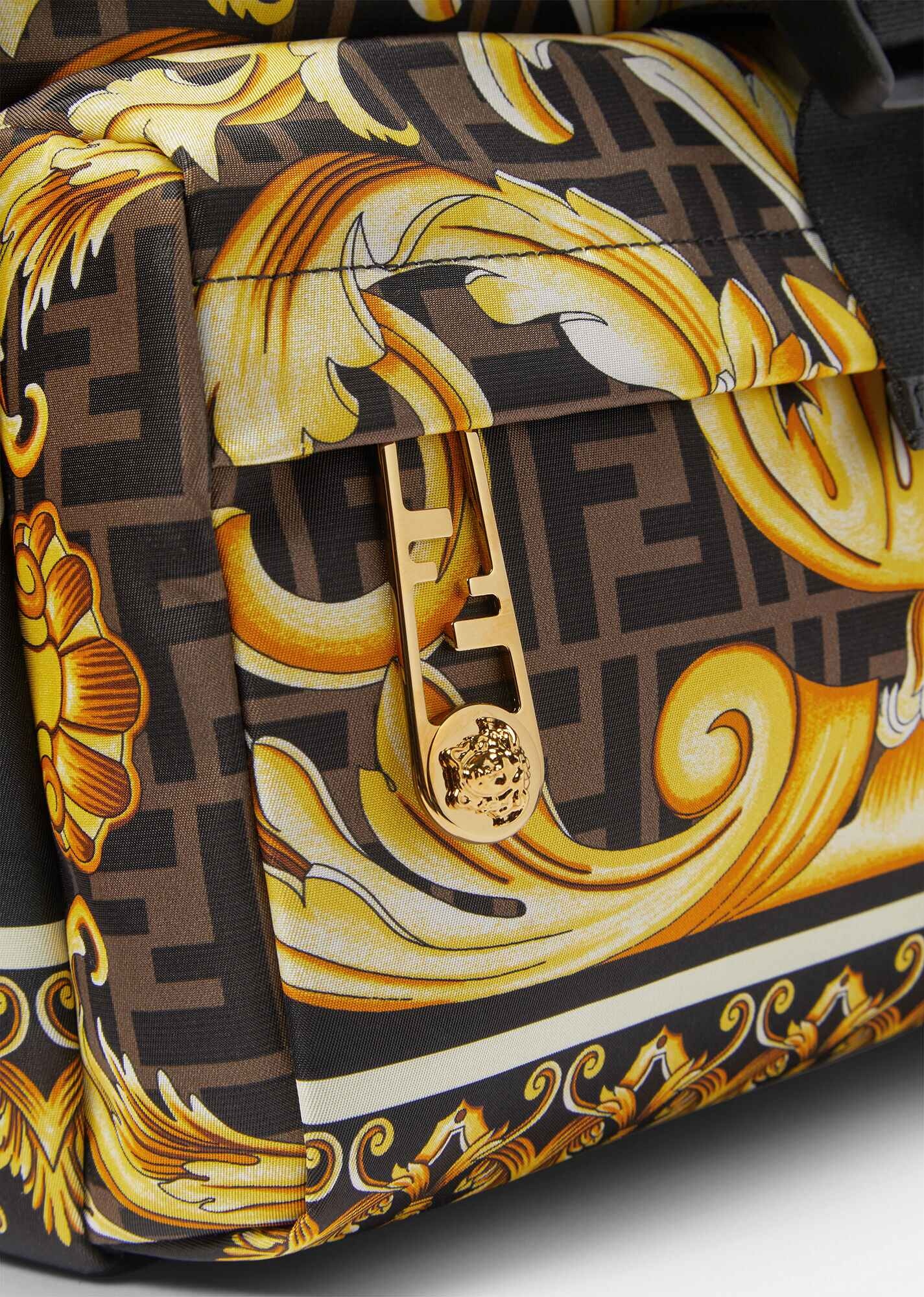 Fendace Gold Baroque Backpack - 4