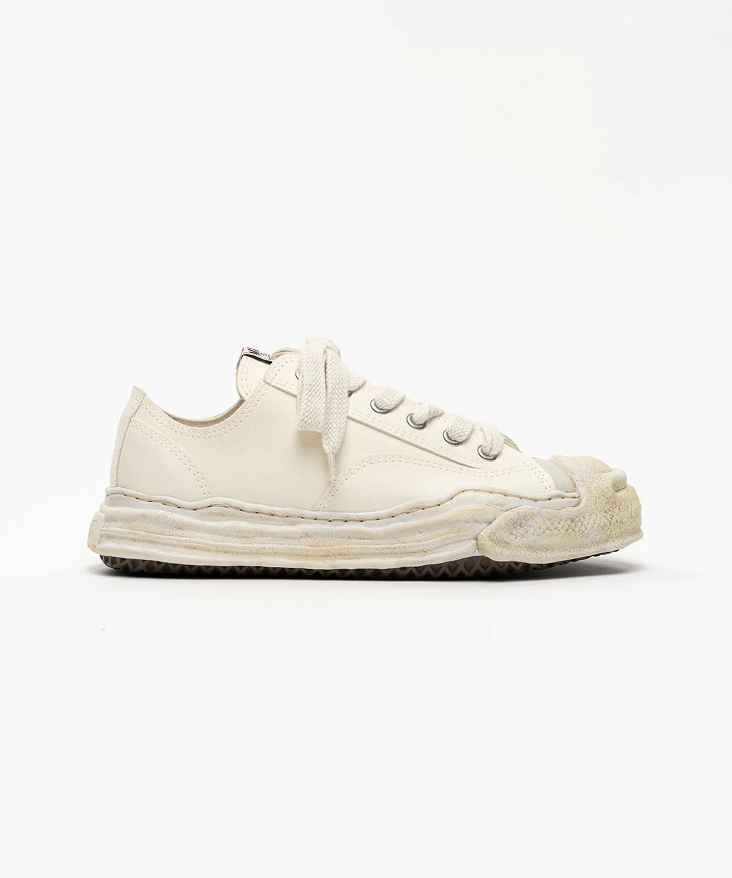 "HANK" OG Sole Waxed Low-top Sneakers - 1
