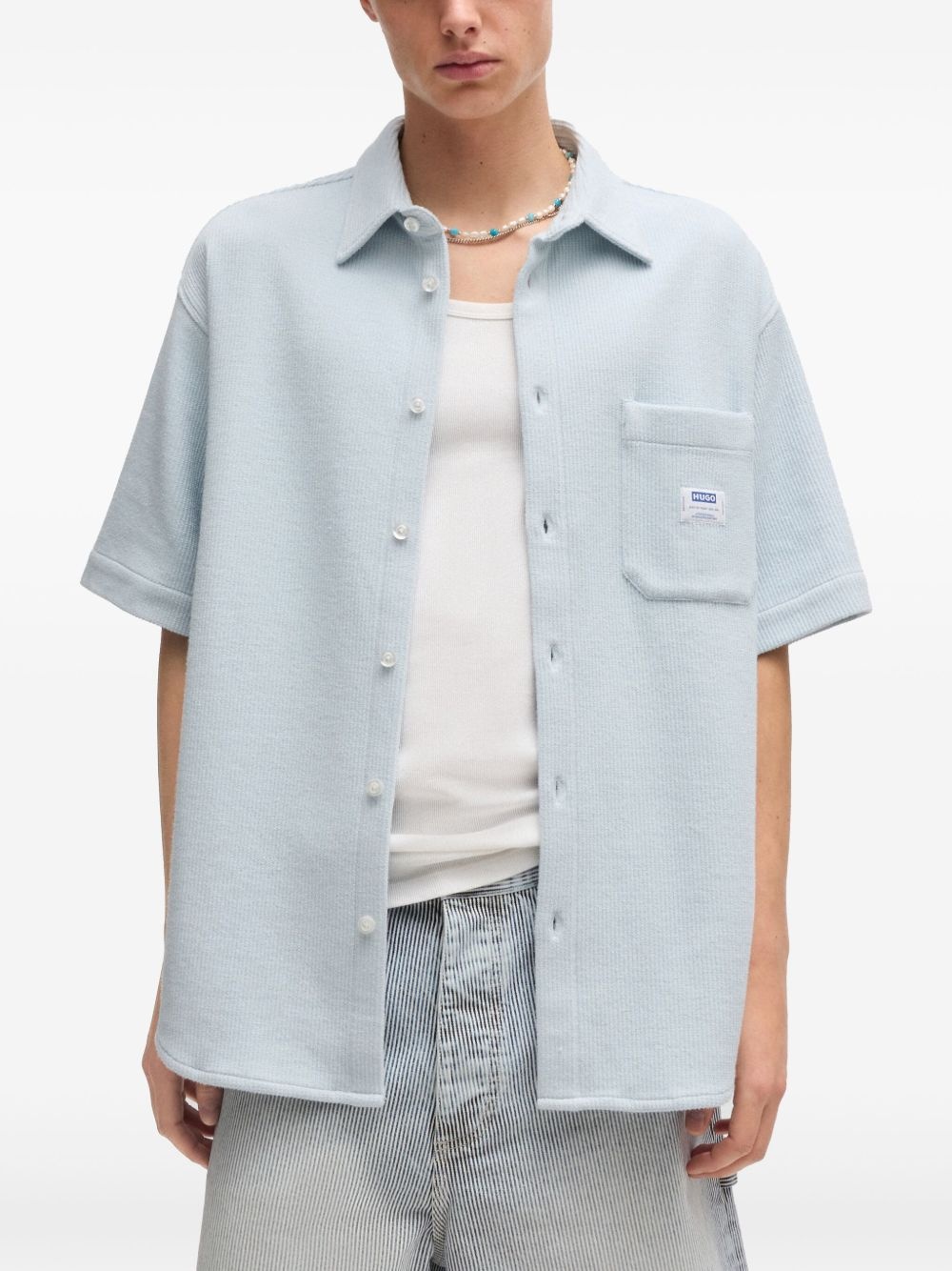 ribbed shirt - 2