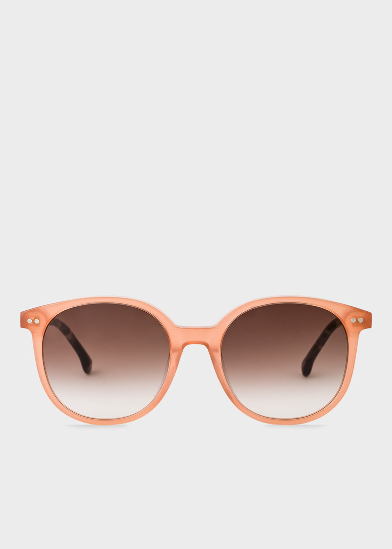 Opal Peach 'Finch' Sunglasses 1