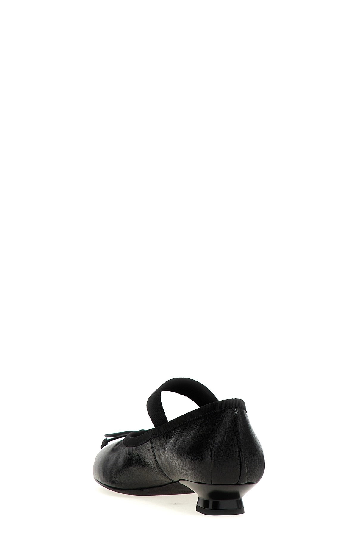 Logo bow ballet flats - 3