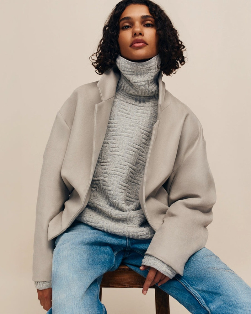 Fear of God Wool Jacquard High Neck Sweater outlook
