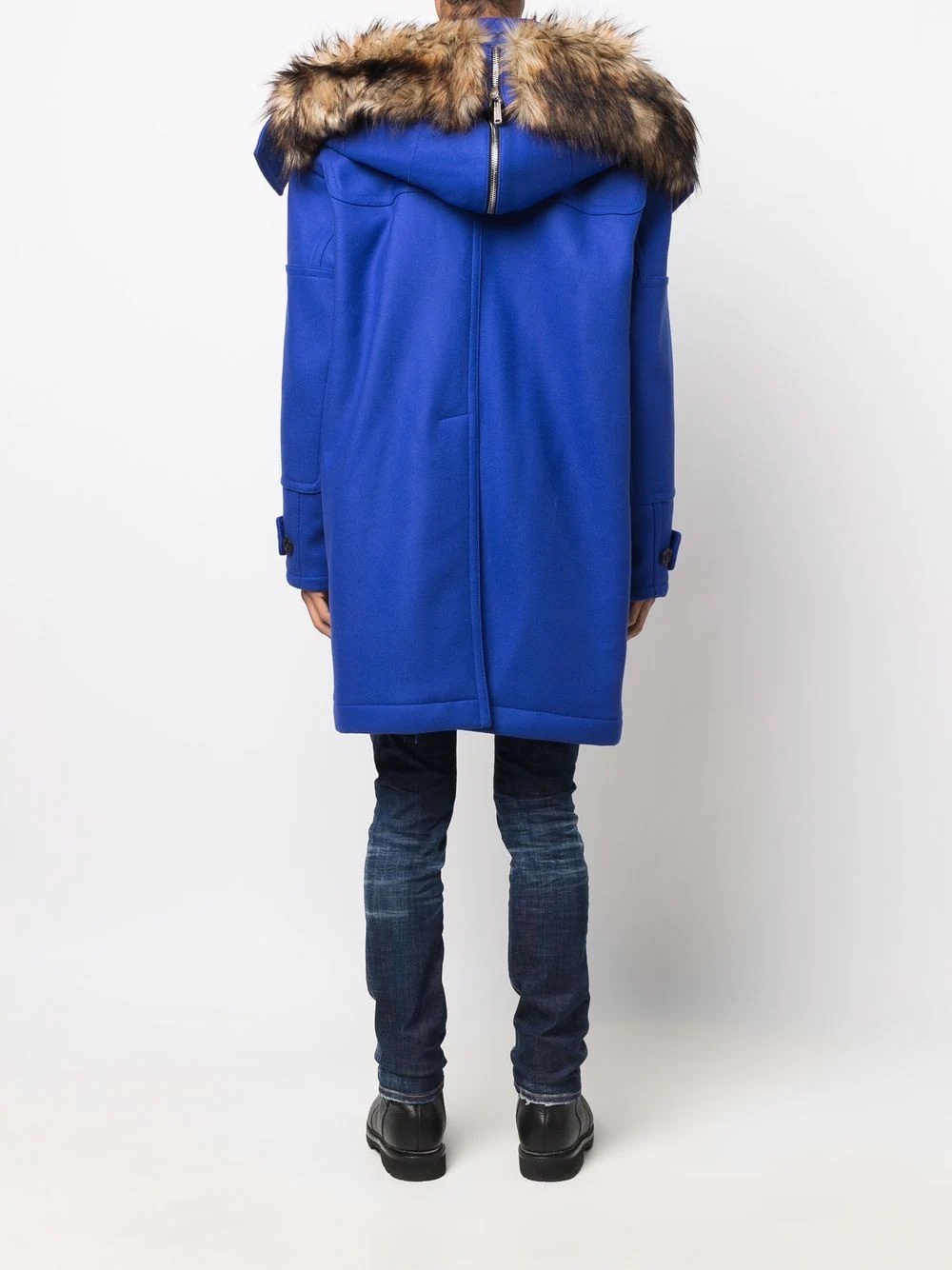 mid-length duffle coat - 4