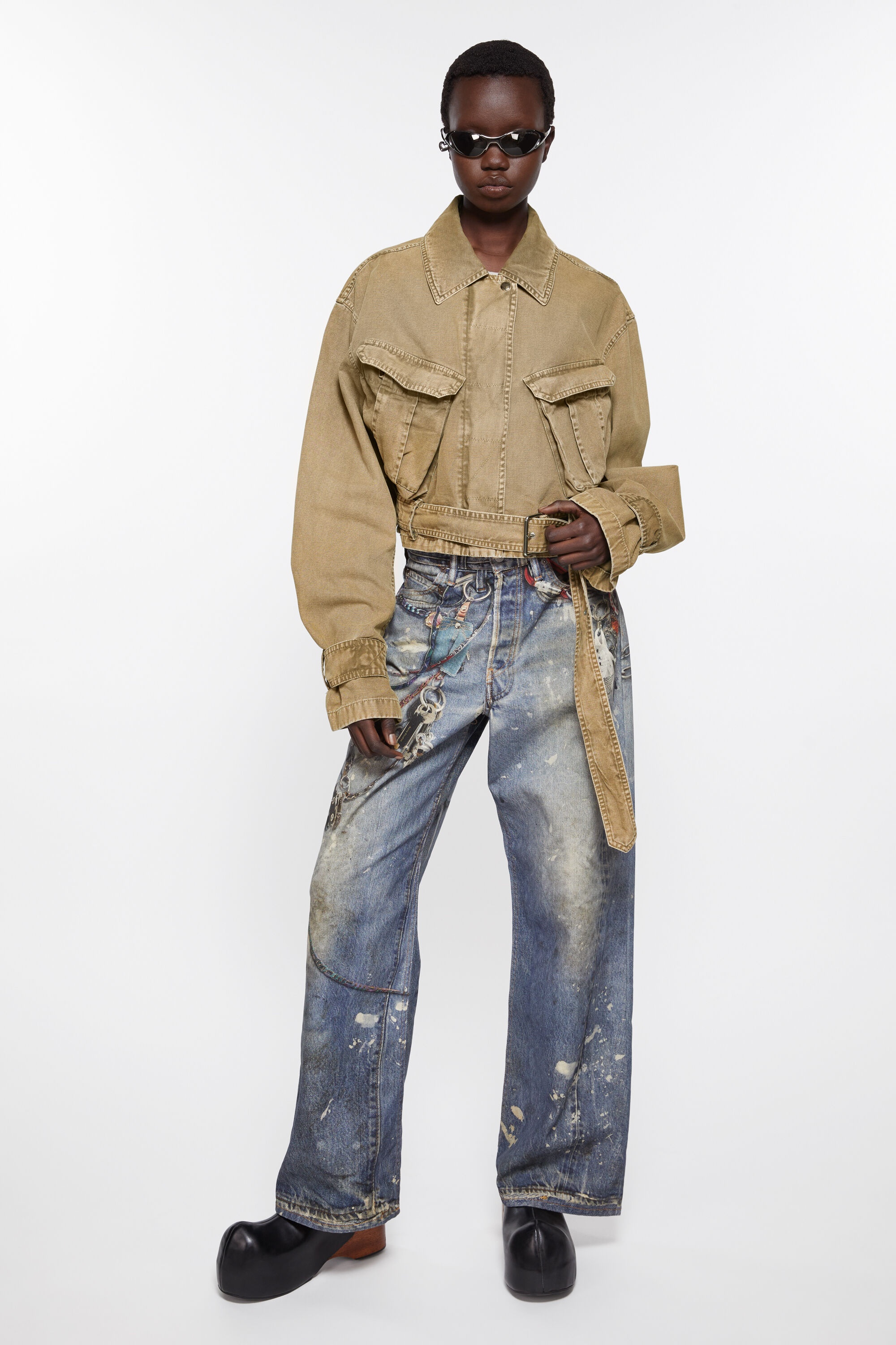 Canvas jacket - Light brown - 5