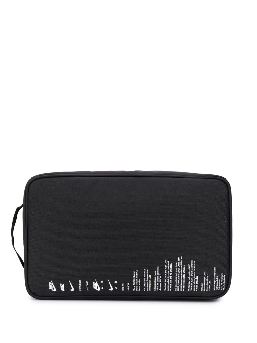 logo-print wash bag - 2