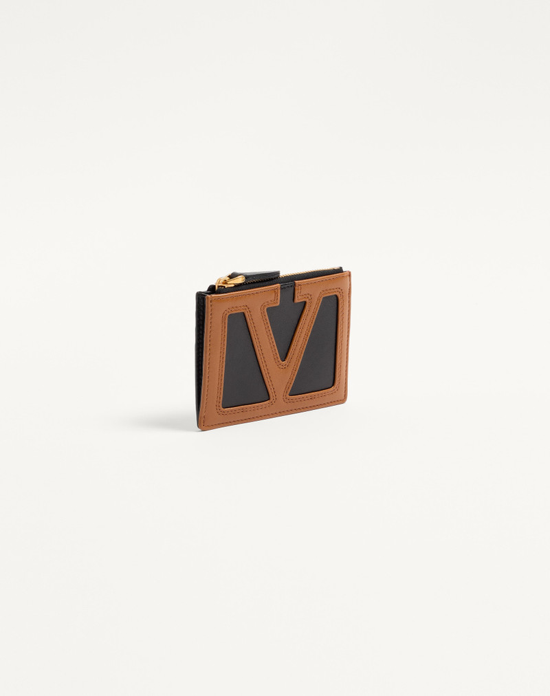 VALENTINO GARAVANI VIVA SUPERSTAR NAPPA LEATHER CARDHOLDER 4