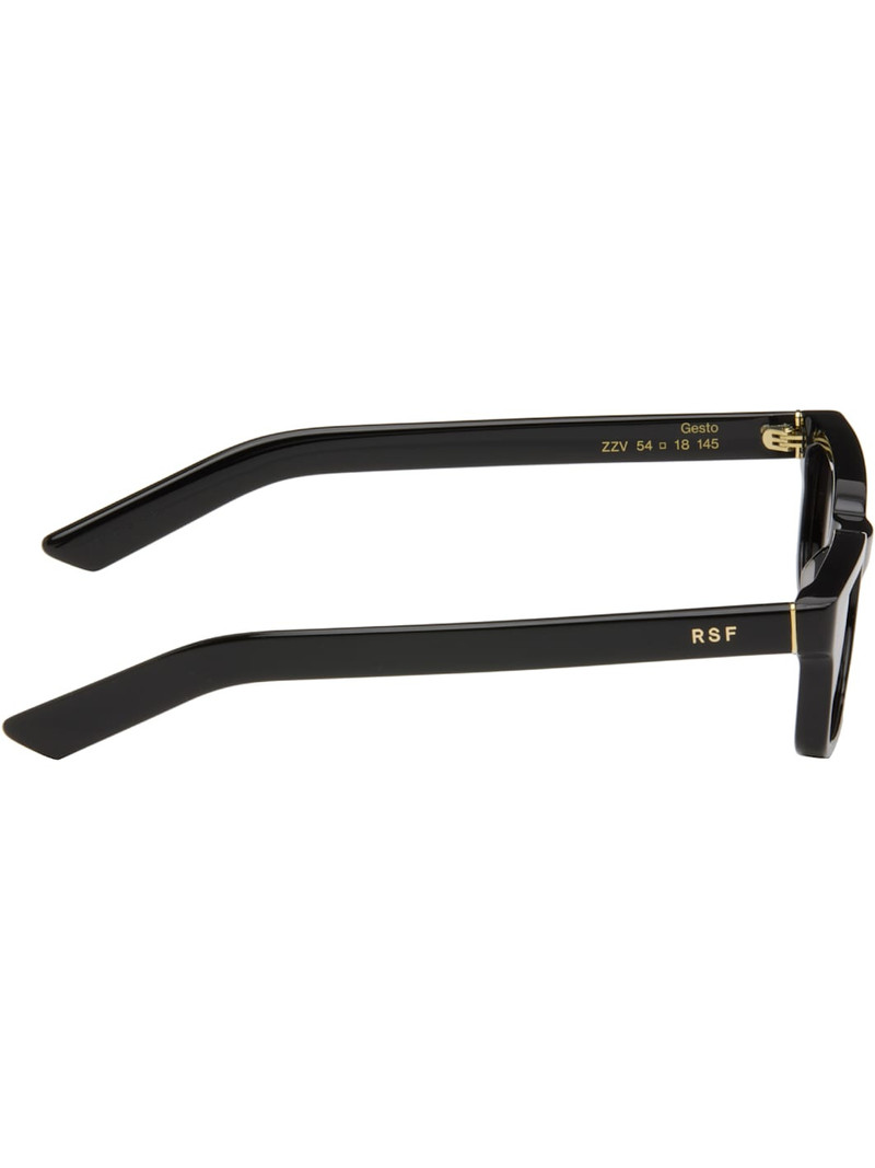 RETROSUPERFUTURE Black Gesto Sunglasses outlook