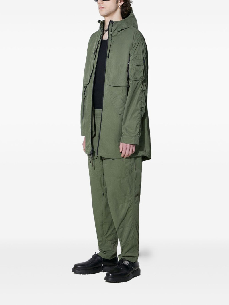 Utility UV Fishtail hooded jacket 3