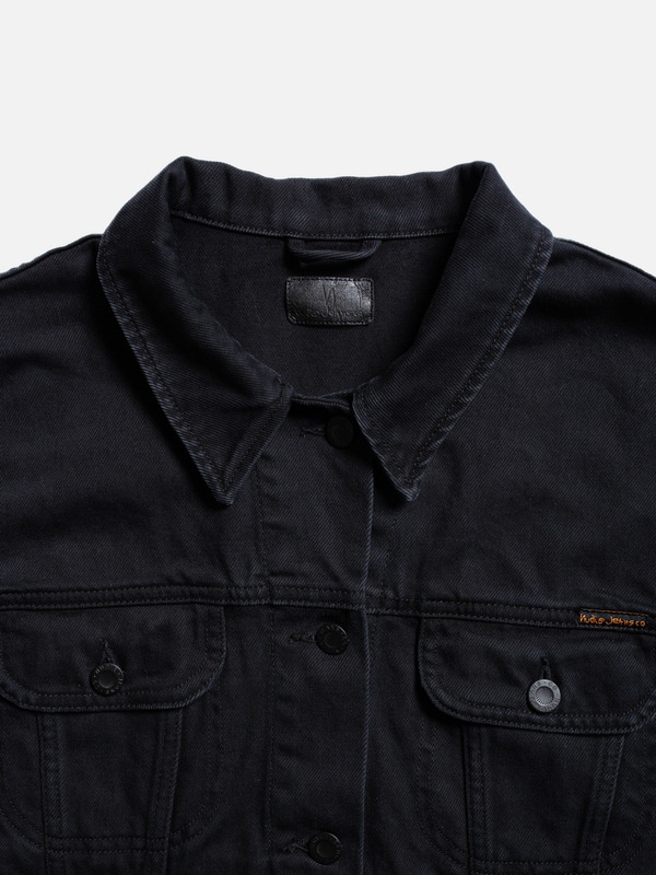 Berit Denim Jacket Asphalt Black - 5