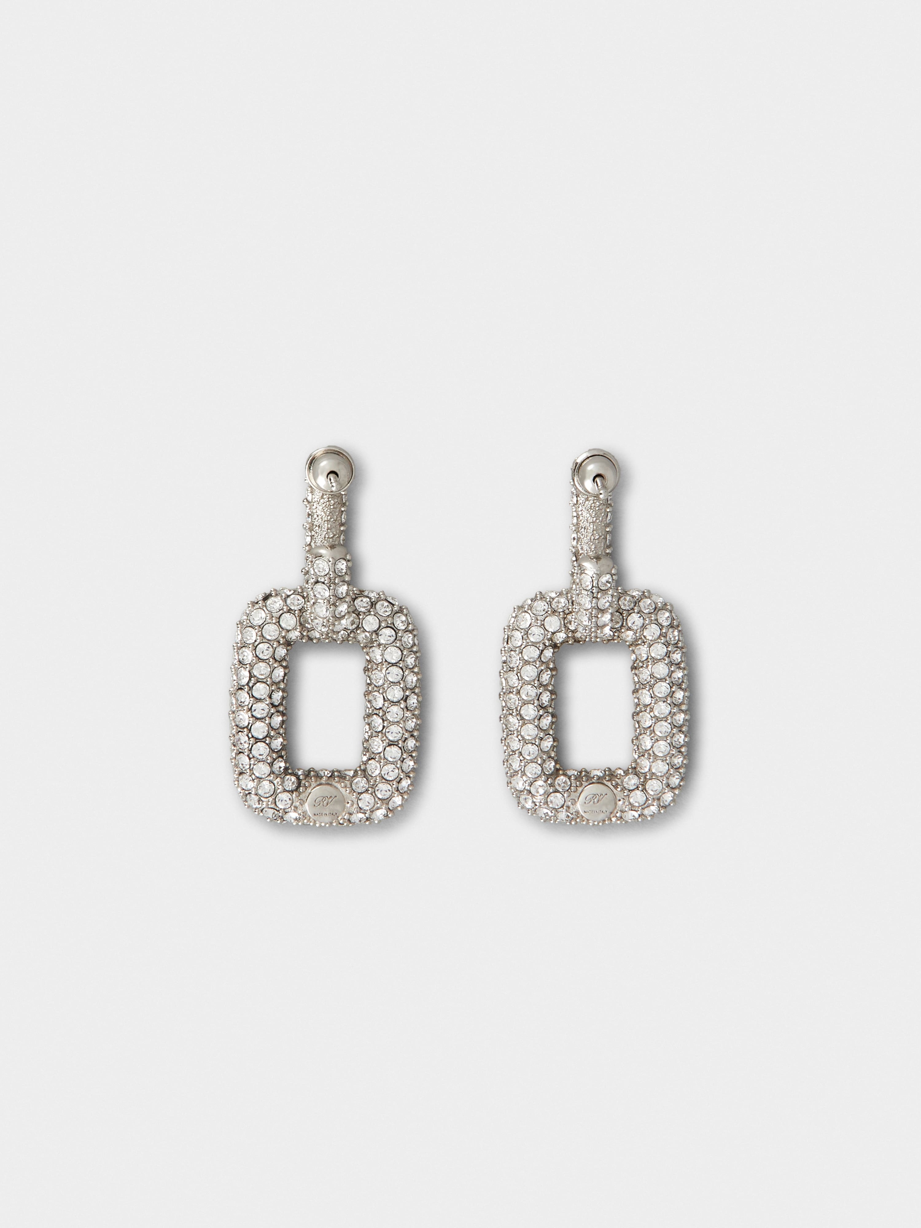 Viv' Choc Strass Earrings - 3