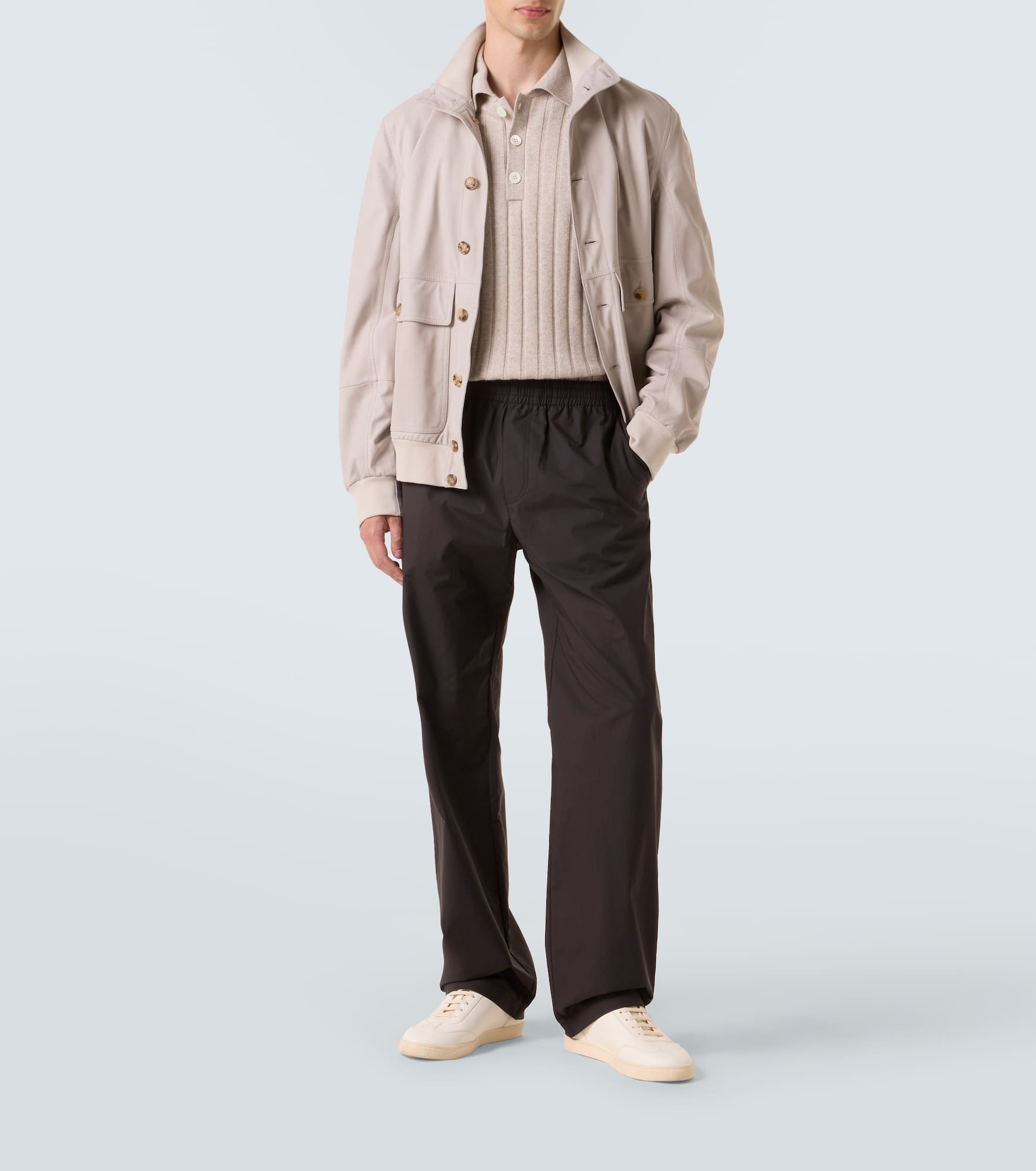 Cotton straight pants - 2