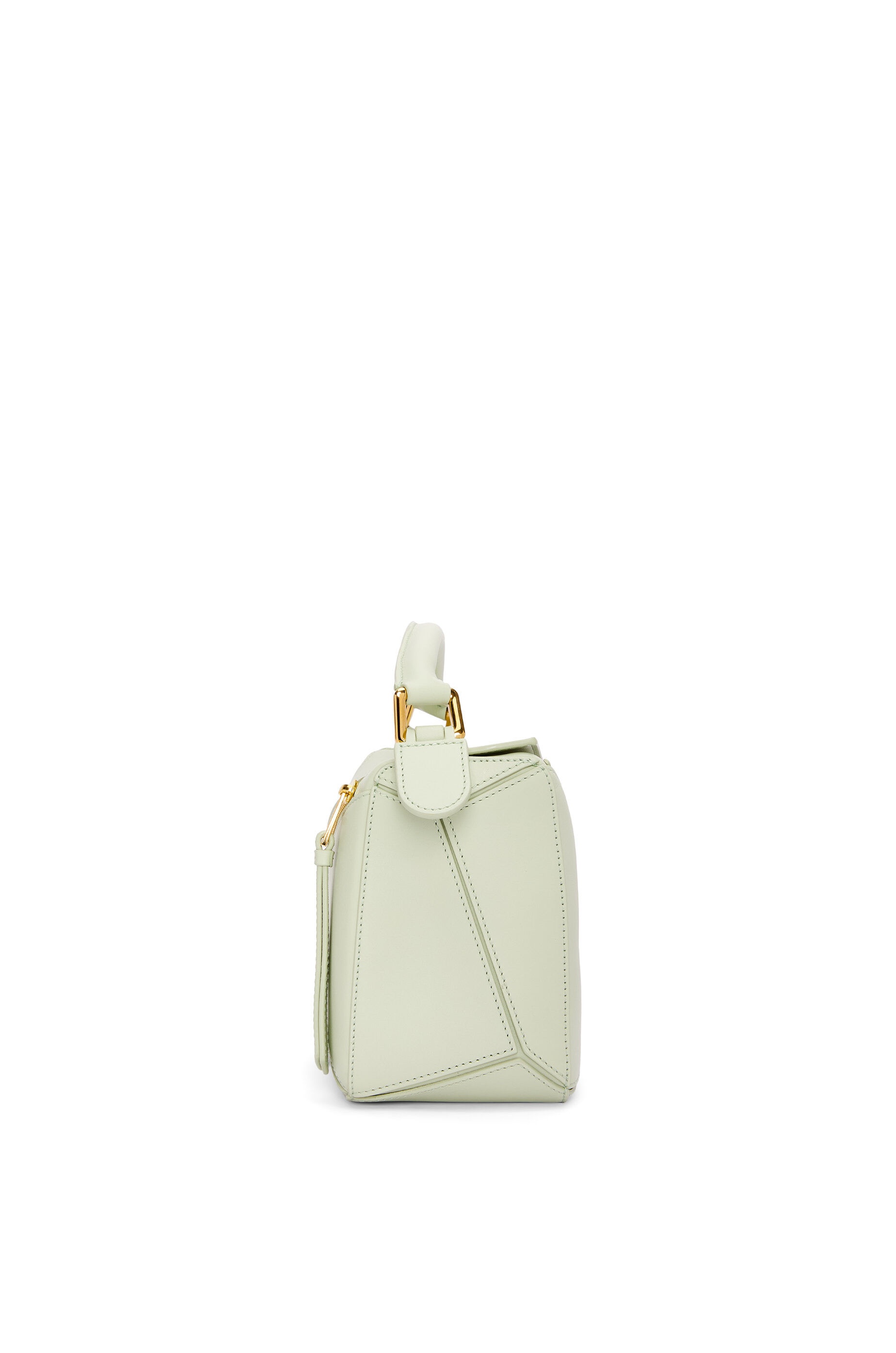 Small Puzzle bag in satin calfskin - 3