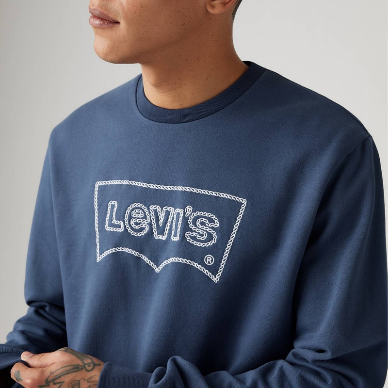 STANDARD FIT GRAPHIC CREWNECK SWEATSHIRT 5
