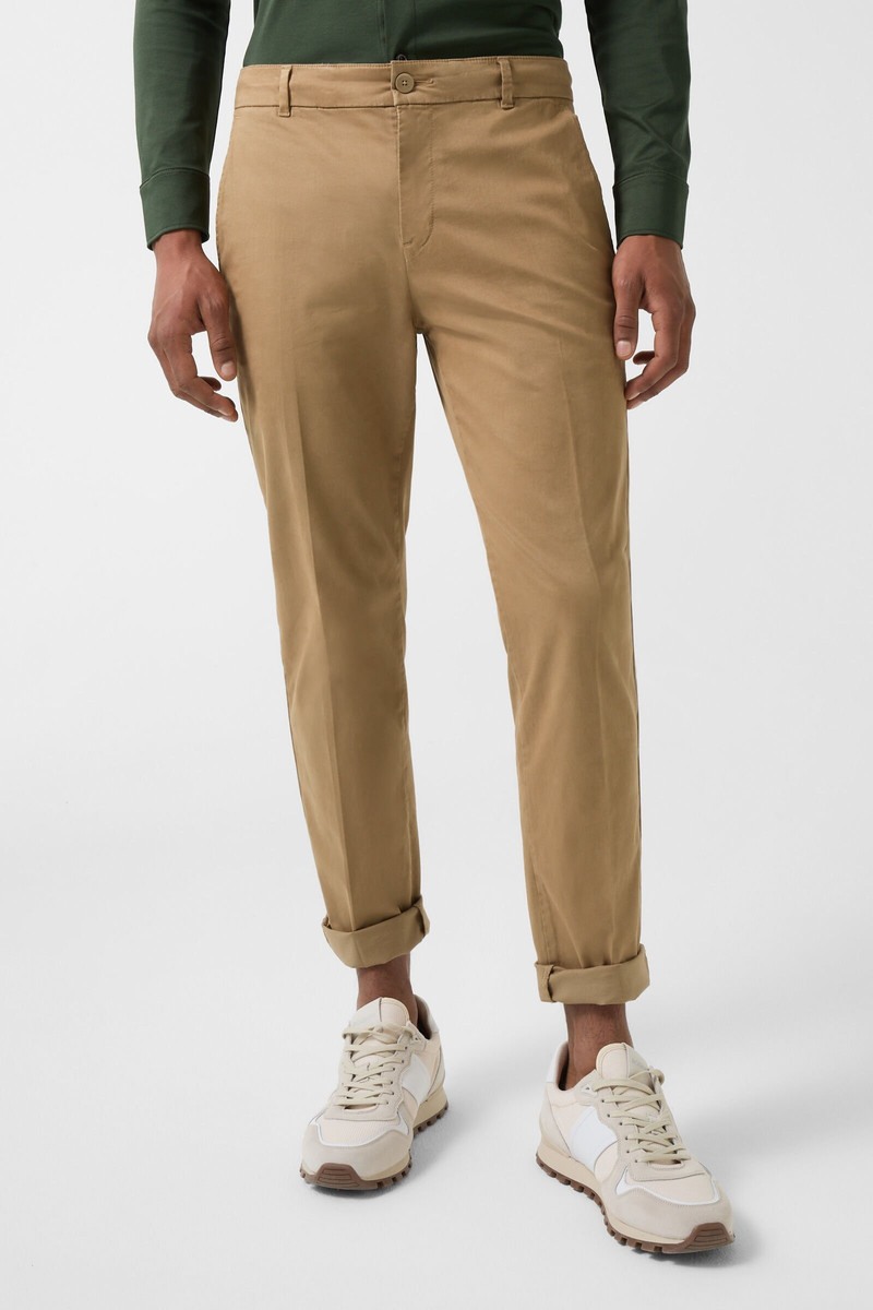 Riley Chinos in Camel 2