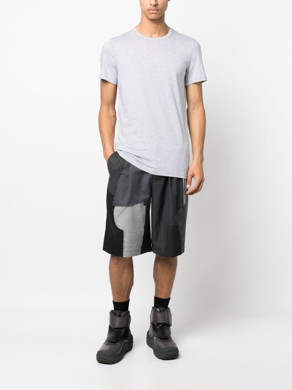 crew-neck cotton T-shirt - 2