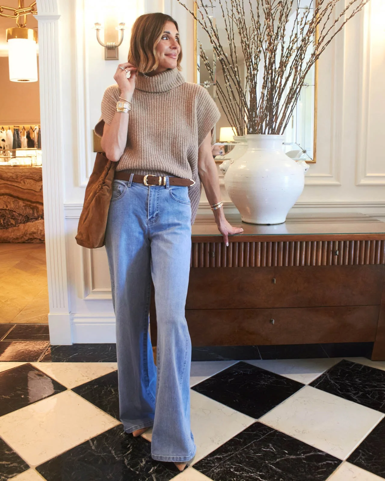 Splendid x @Cellajaneblog Cowl Neck Sweater - 1