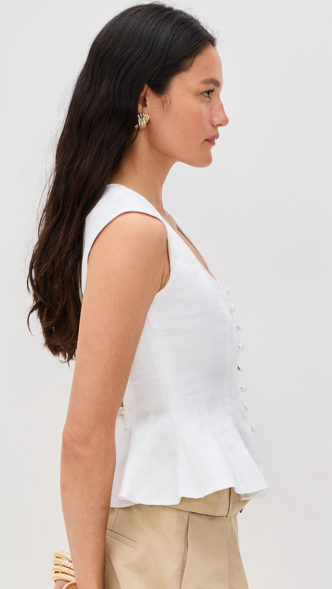 Paolina Linen Top - 3