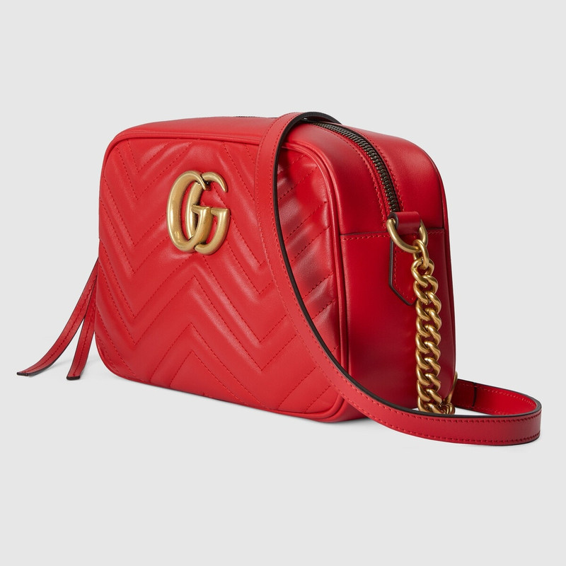 GUCCI GG Marmont matelassé small shoulder bag outlook