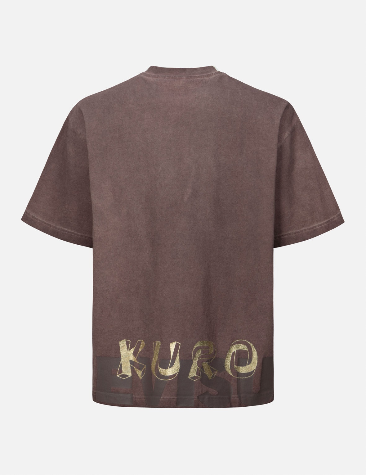 Spray Dyed Multi Logo Print Loose Fit T-shirt - 2