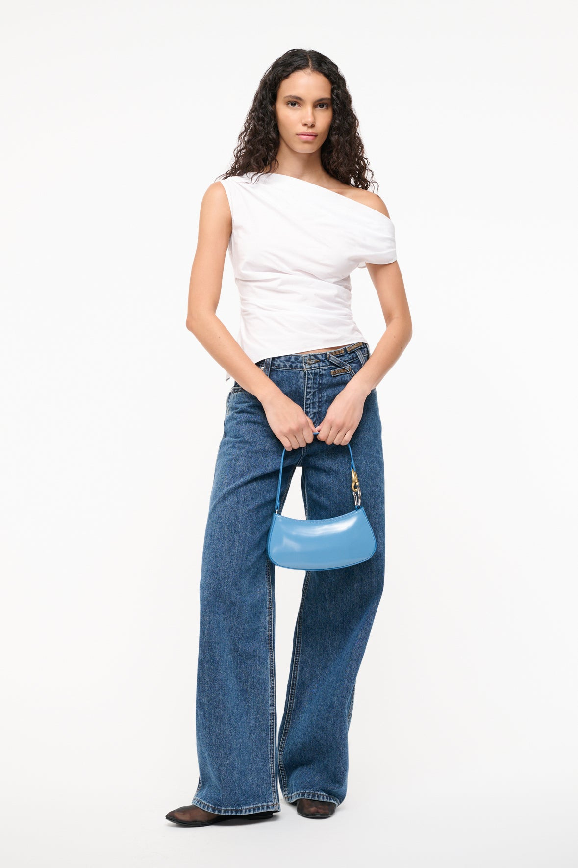 STAUD OLLIE BAG STAUD BLUE - 4