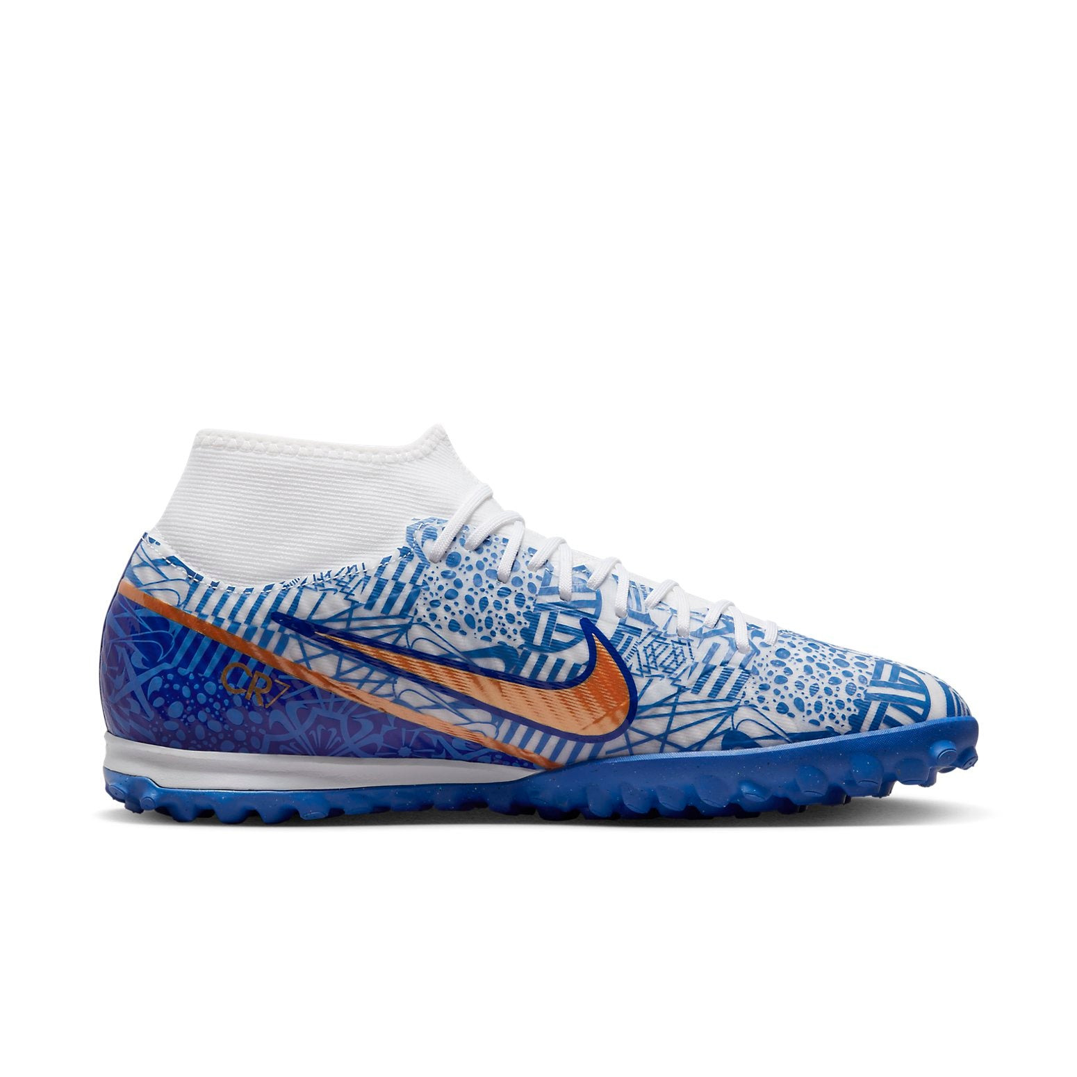 Nike Zoom Mercurial Superfly 9 Academy CR7 TF 'Azulejo' DQ5320-182 - 2