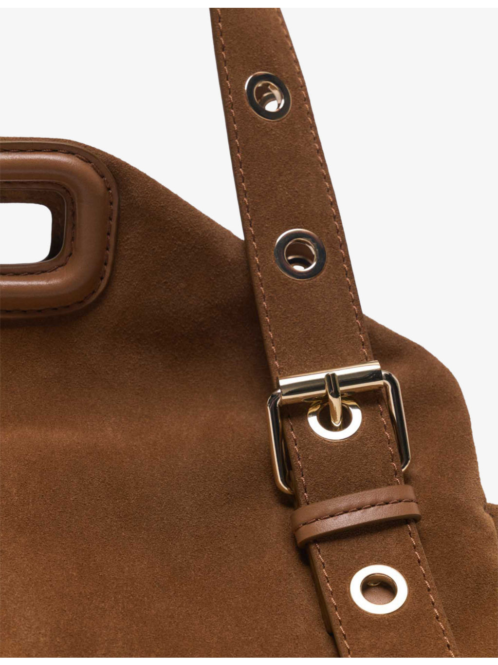 Miss M XL Suede Shoulder Bag - 2