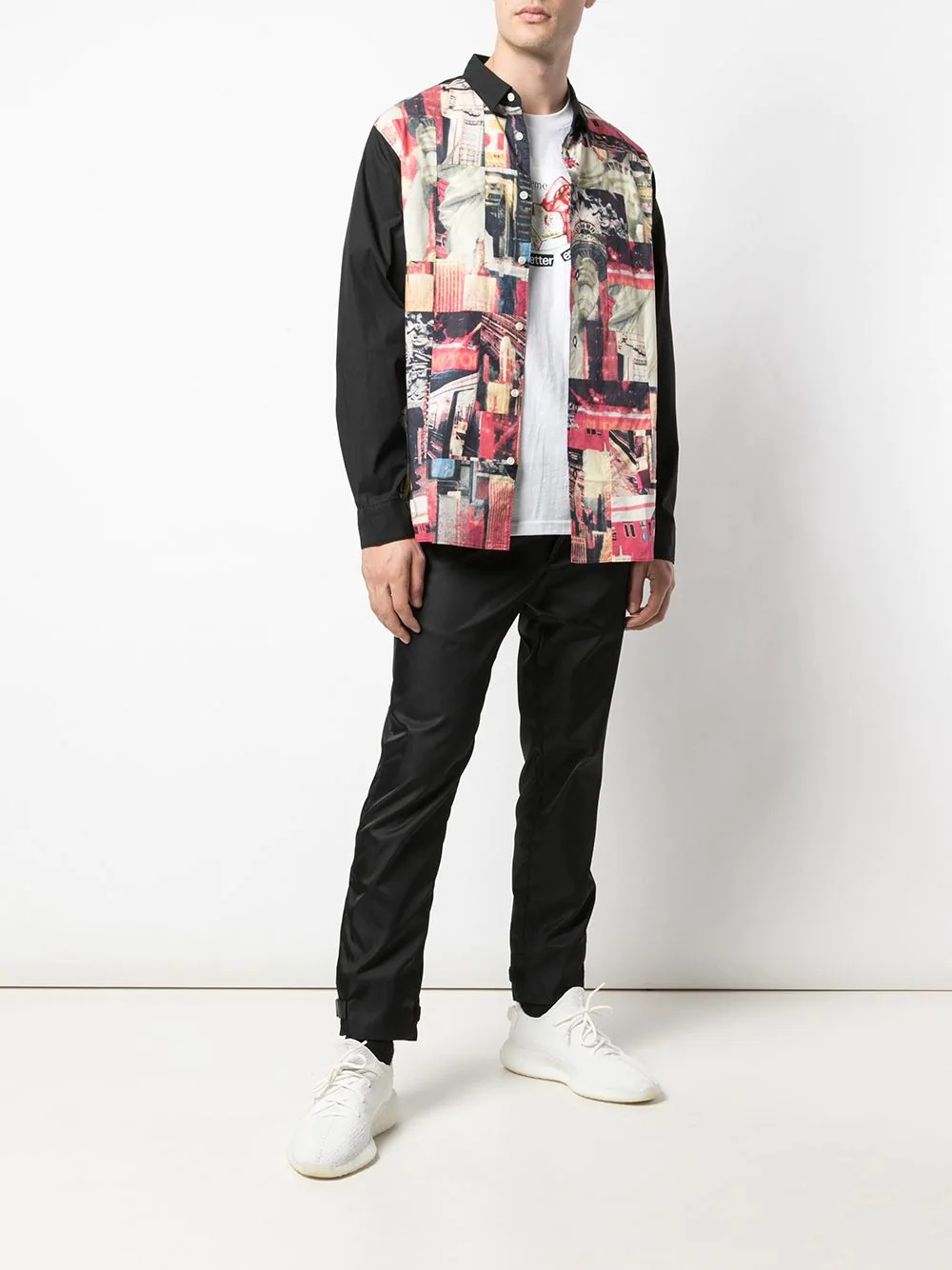 x Comme des Garçons Graphic Button Up Shirt - 2