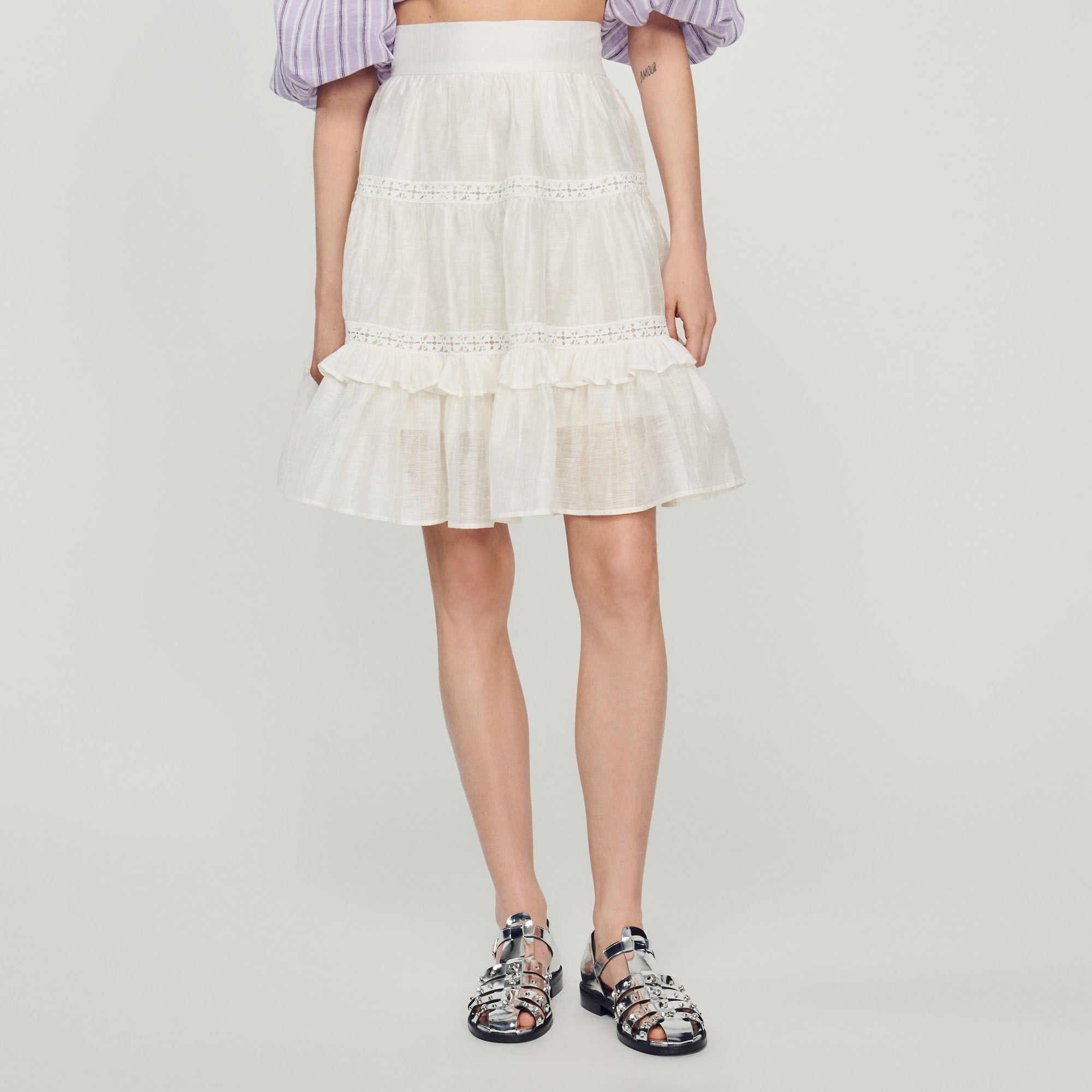 Short skater skirt - 5