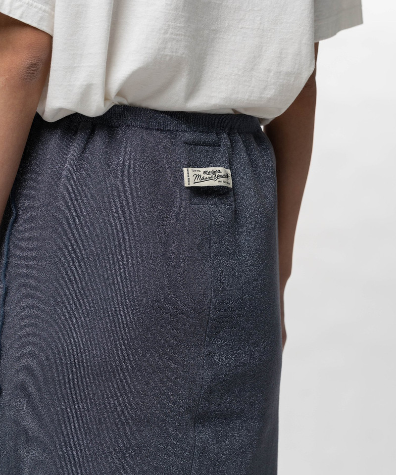 Inside-Out Glitter Knit Skirt 11