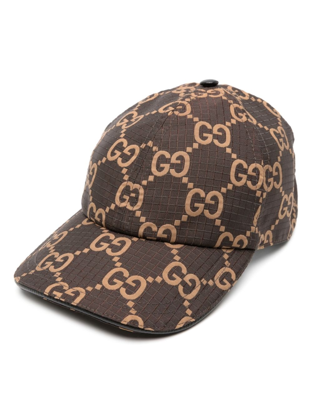 GG-jacquard ripstop baseball cap - 1