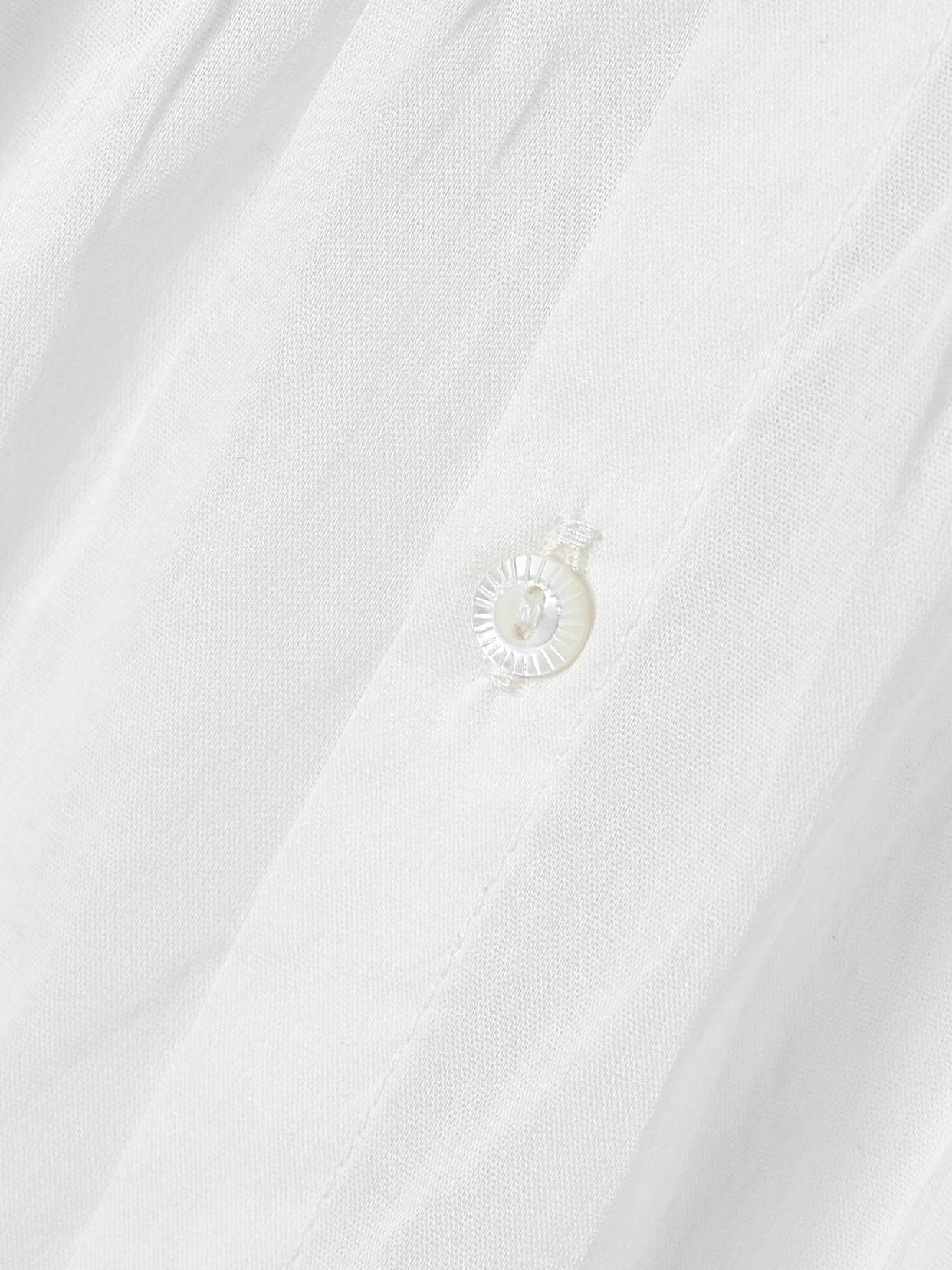 Lilibet Lace-trimmed Pintucked Organic Cotton-voile Top - 5