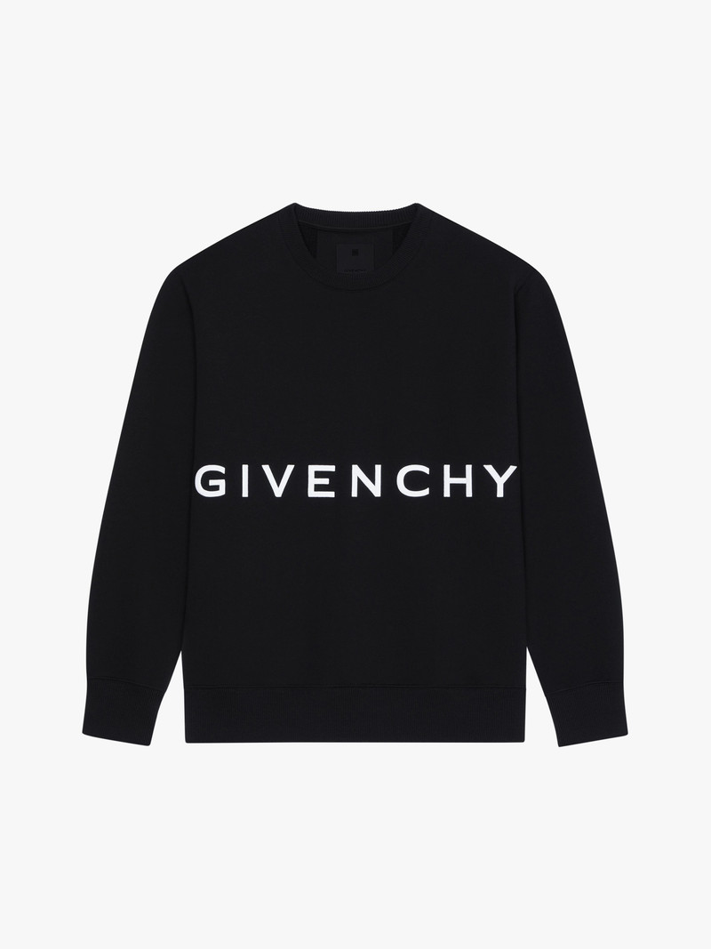 GIVENCHY 4G SLIM FIT SWEATSHIRT IN FLEECE 1