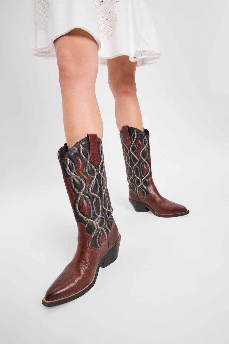 DOROTHEE SCHUMACHER WESTERN SHINE cowboy boot outlook
