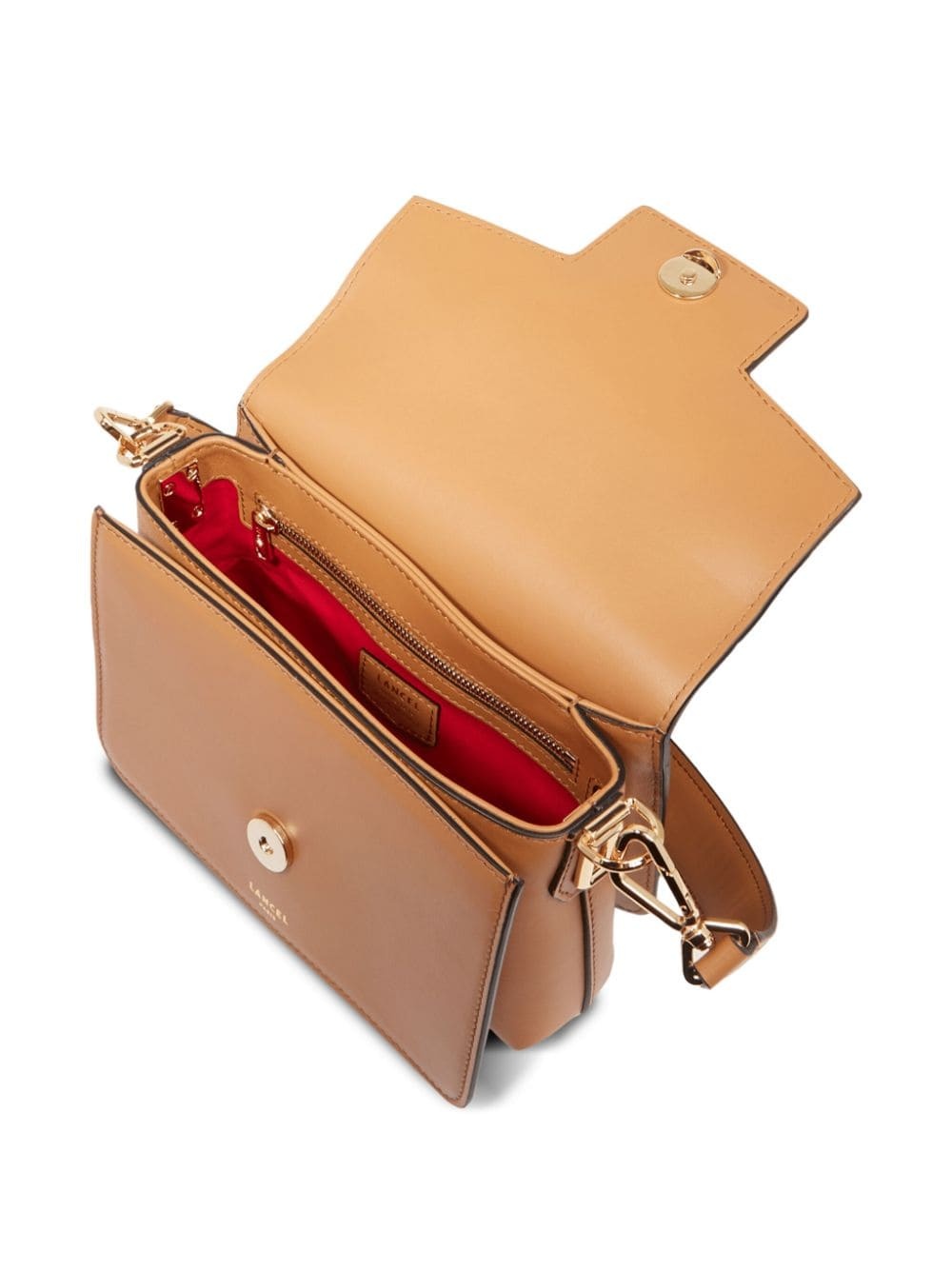 leather small flap bag - 4