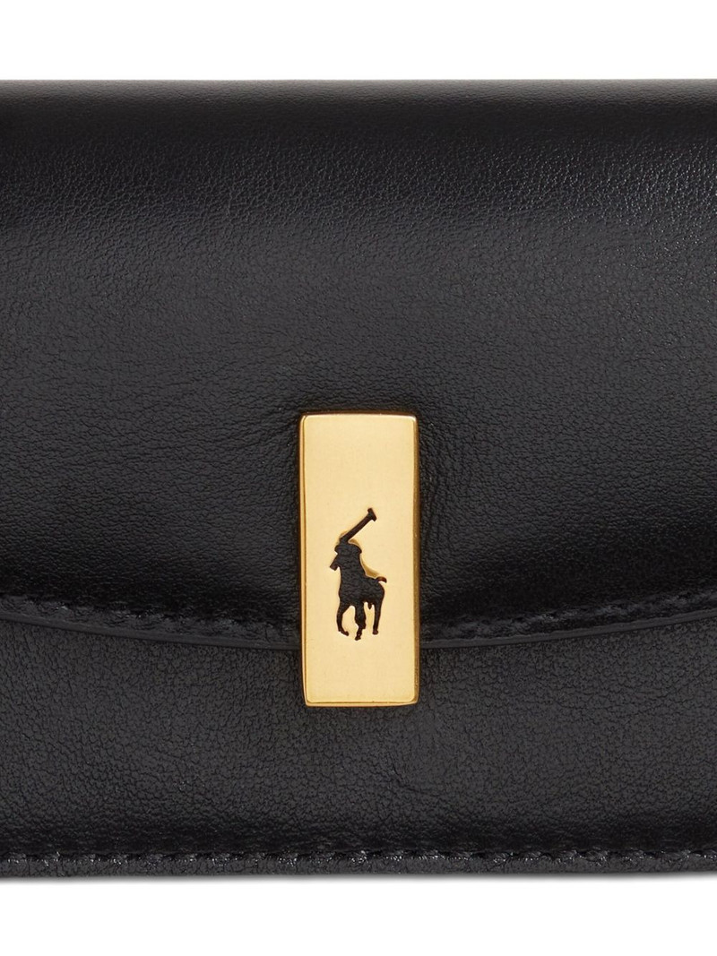 logo-plaque leather wallet 4