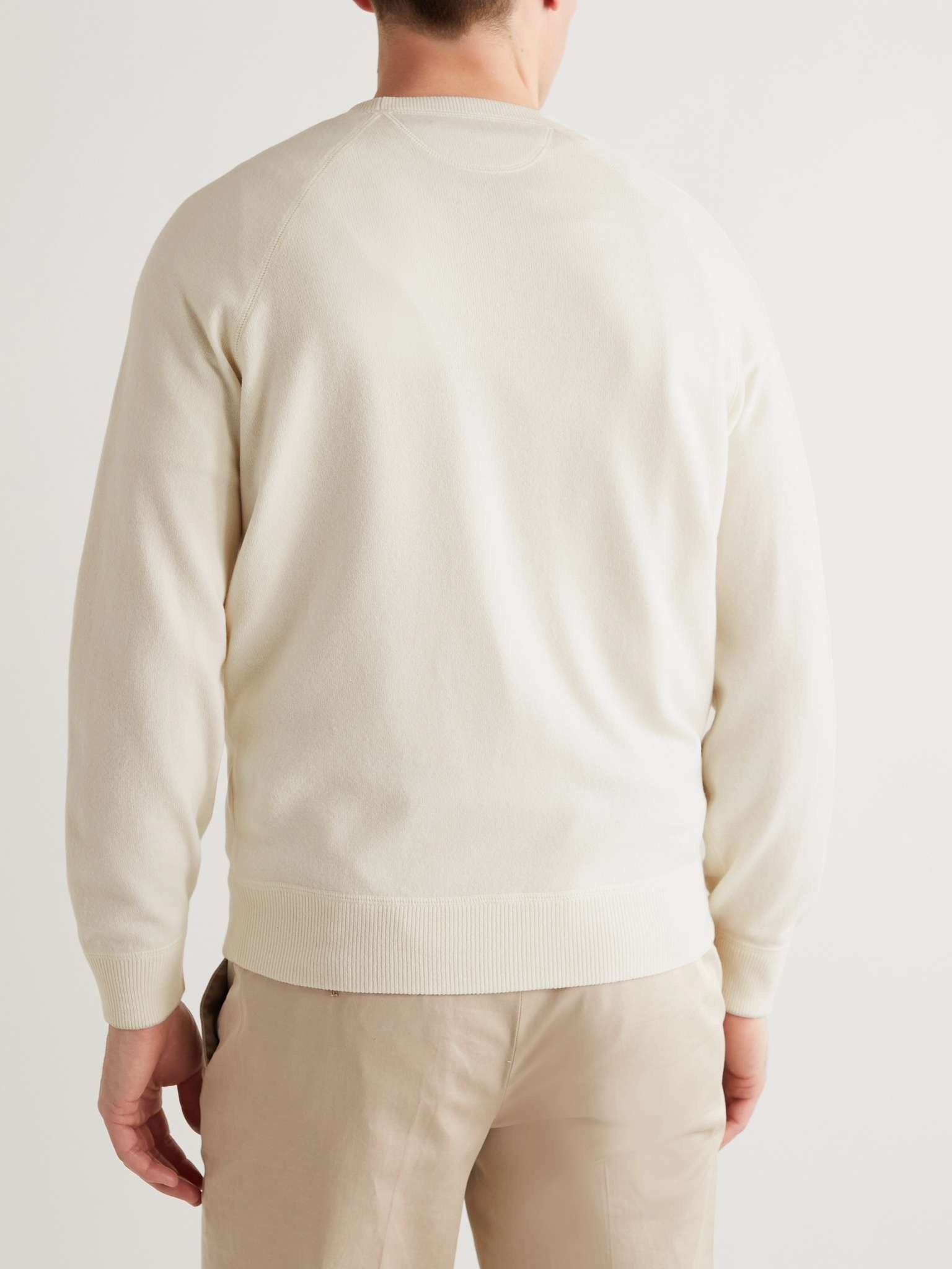 Virgin Wool, Cashmere and Silk-Blend Sweater - 4