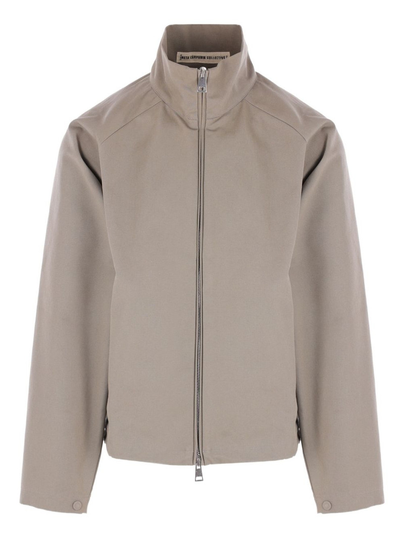 zip-fastening cotton jacket 1