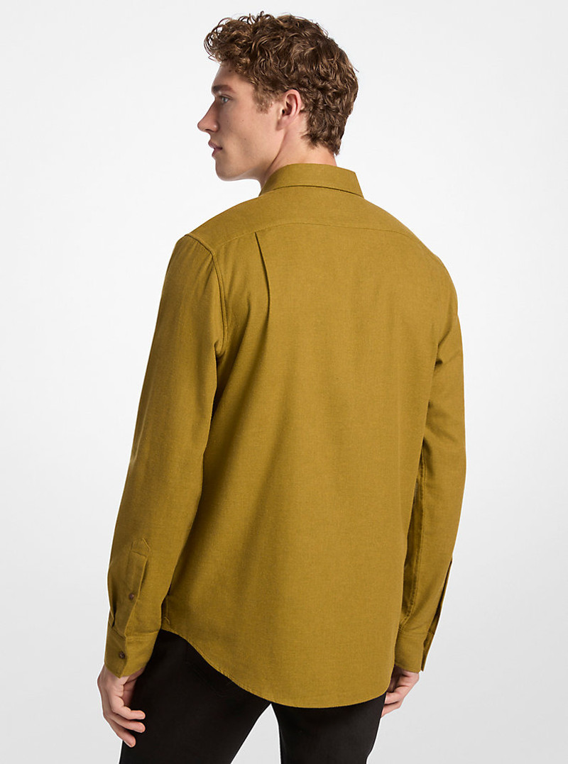 MICHAEL KORS Cotton Flannel Shirt outlook
