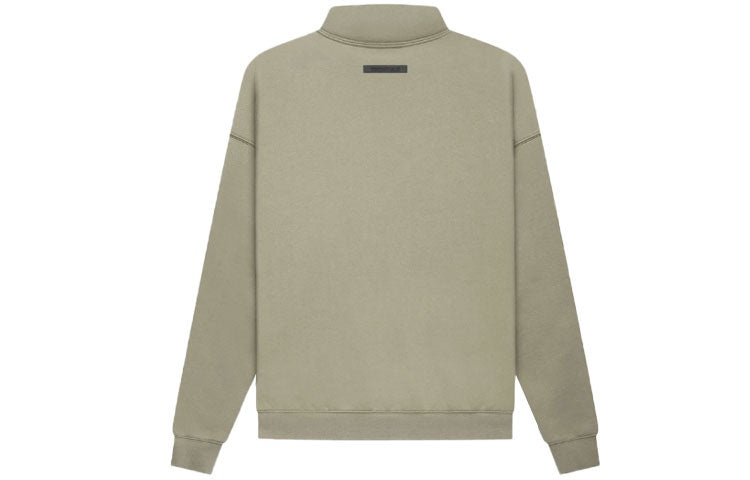 Fear of God Essentials FW21 Pullover Mock Neck Sweatshirt 'Pistachio' FOG-FW21-010 - 3
