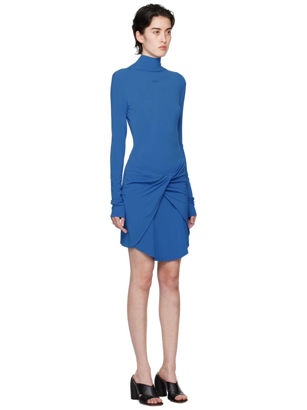 Blue Twist Minidress - 2