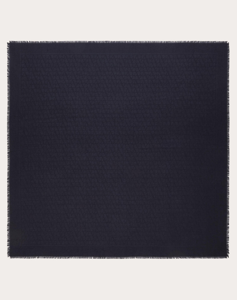 TOILE ICONOGRAPHE WOOL AND SILK SHAWL 1