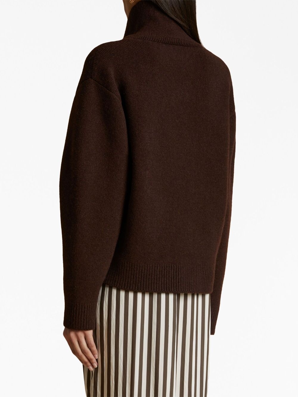 The Amrita cashmere-blend cardigan - 4