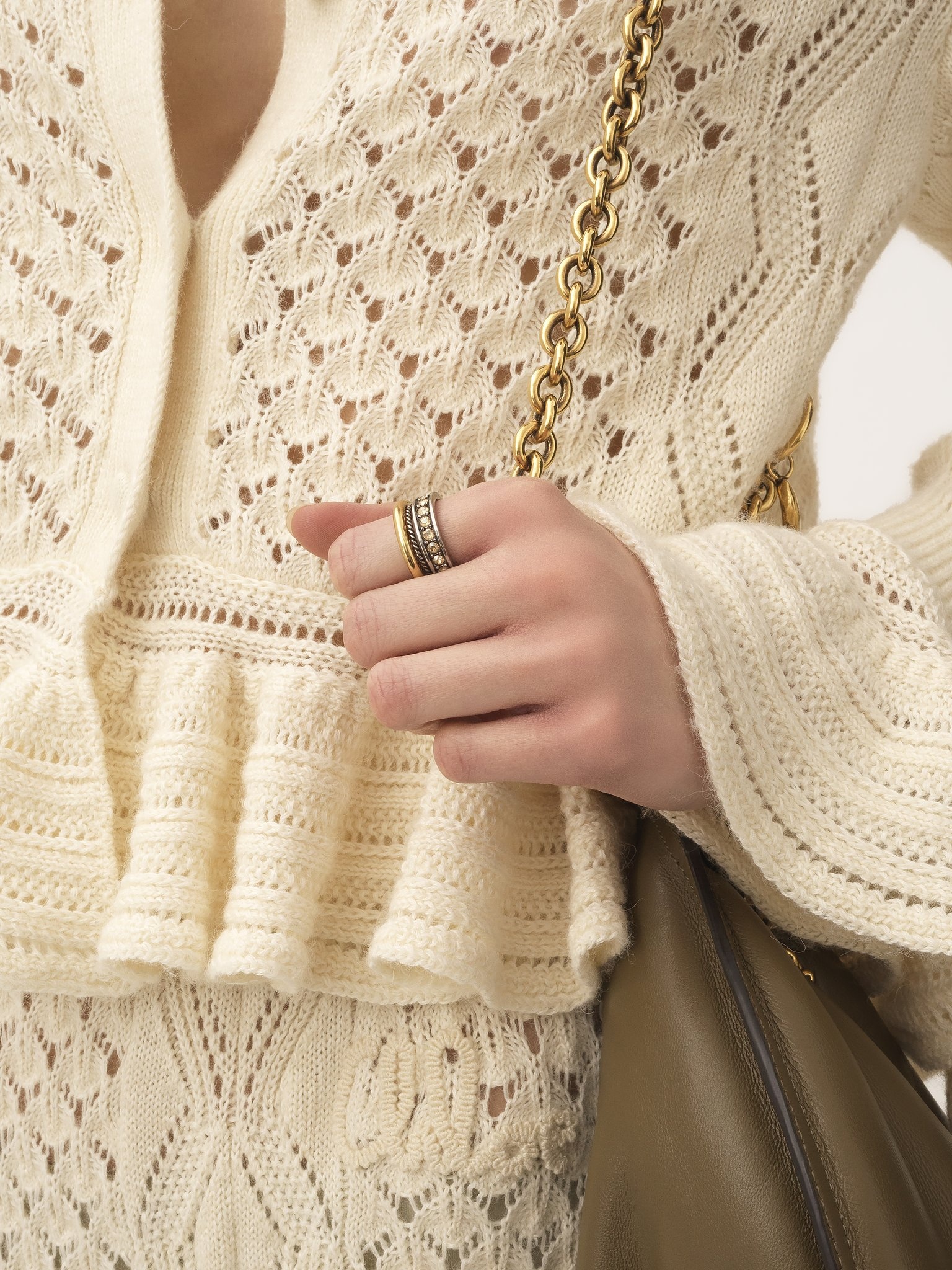 THE CHLOÉ ANTIQUE PEARLS RING - 2