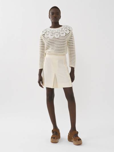 See by Chloé BUTTON-DETAILED MINI SKIRT outlook