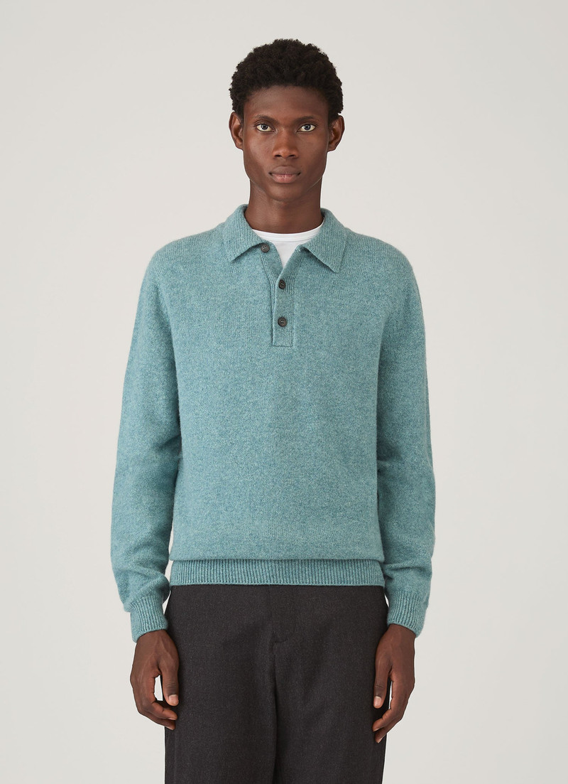 Lambswool Polo Shirt 2